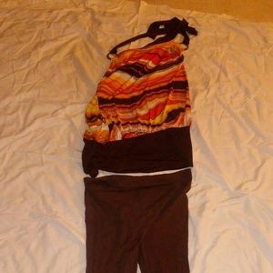 Halter top and and leggings