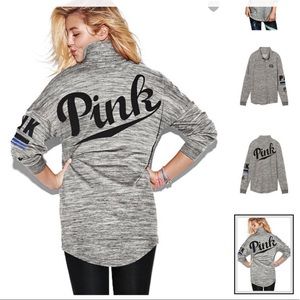VS PINK Varsity Quarter Snap