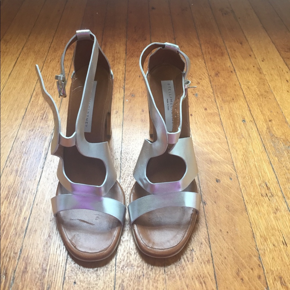 Stella McCartney silver sandals