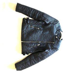 Mango brown jacket ( faux leather )