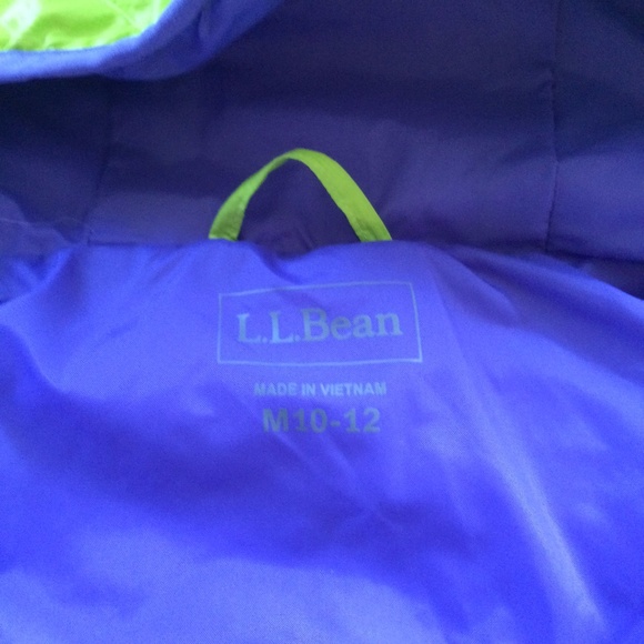 **SOLD** L.L. Bean Kid's M 10-12 Puffer Jacket - Picture 5 of 5