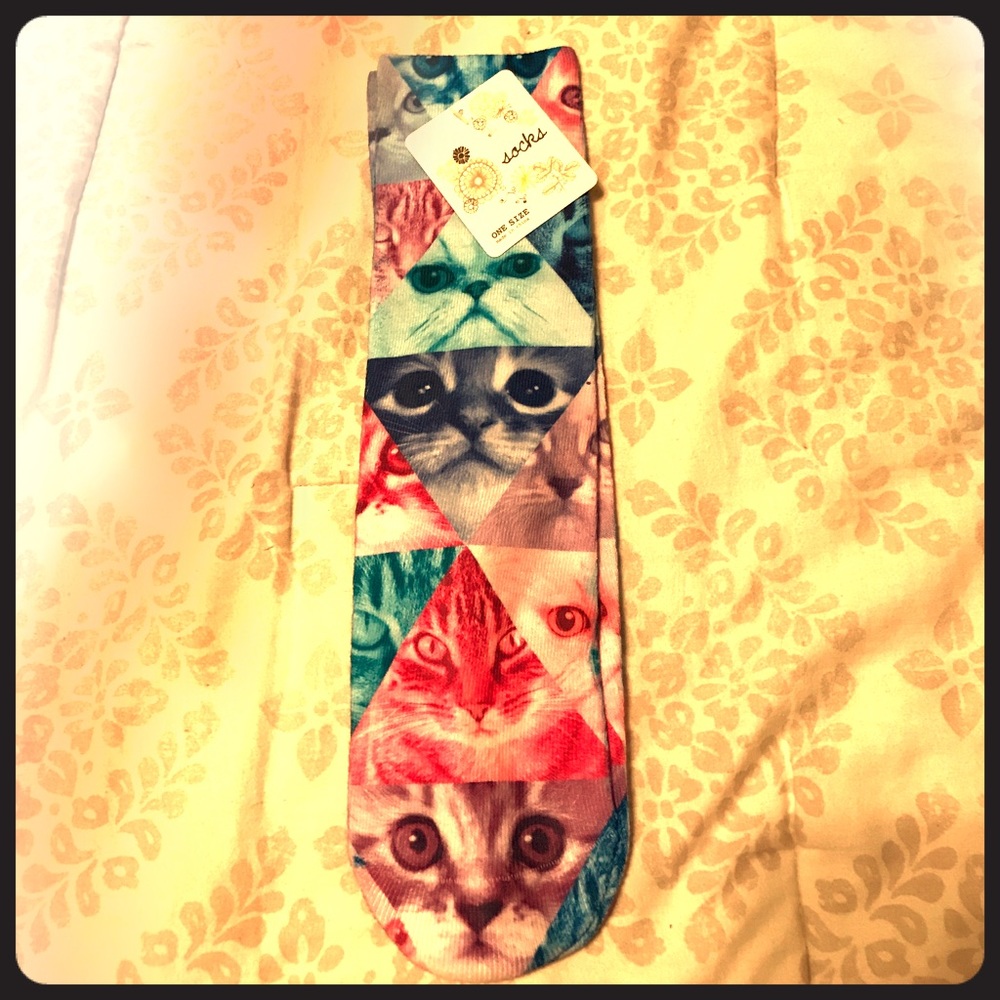 One size fits most cat socks