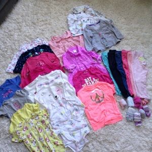 Huge 31 piece 18M baby girls fall/spring lot!