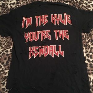 “I’m the Kylie you’re the Kendall” Kylie tshirt