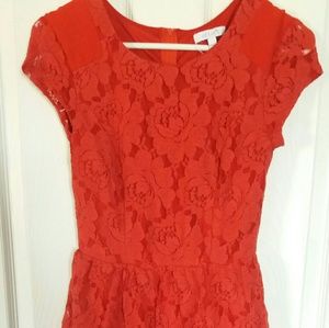 Red Lace Dress