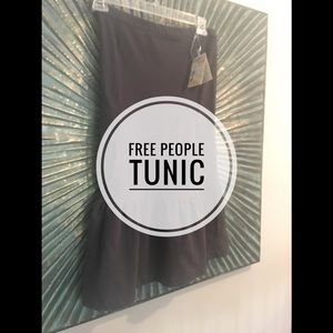 New free people tunic strapless