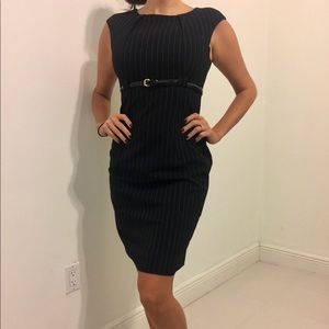 Calvin Klein Black Dress Business work attire