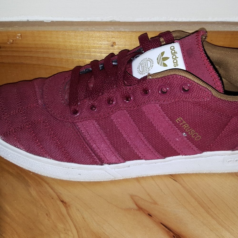 Mens Maroon Adidas