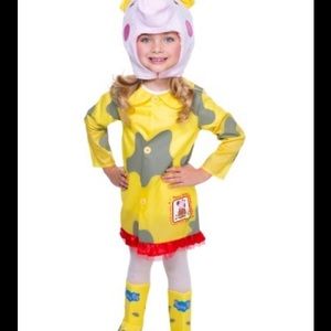 NWT Peppa pig muddy puddles costume 2t 3t
