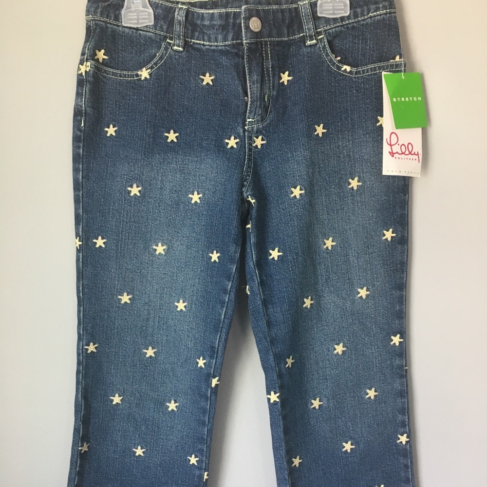 Lilly Pulitzer Children’s Starfish Denim Jeans