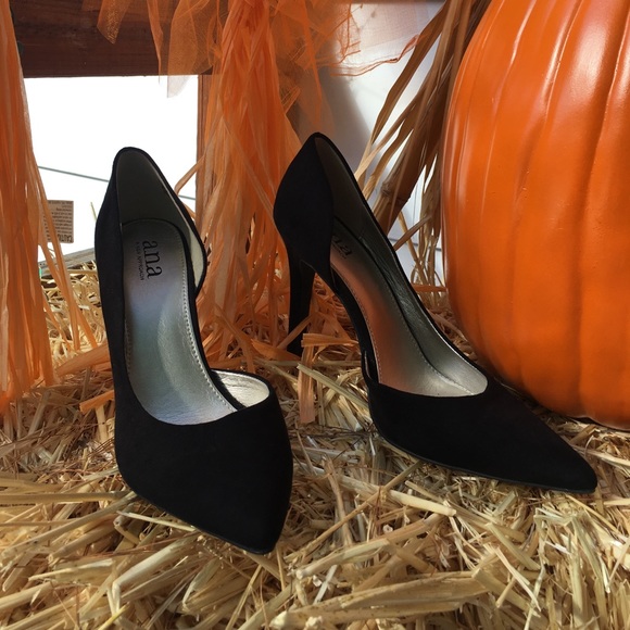 a.n.a Shoes - 💥 ANA Black Suede Stiletto Heels