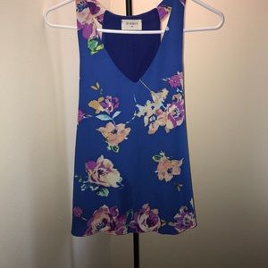 Floral Everly tank top