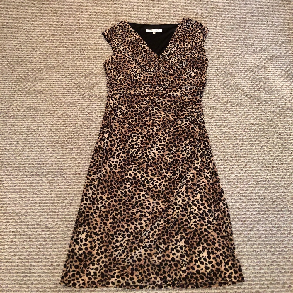 Even picone Leopard dress