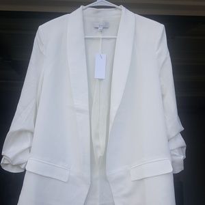 OVI white blazer new with tags sz Large