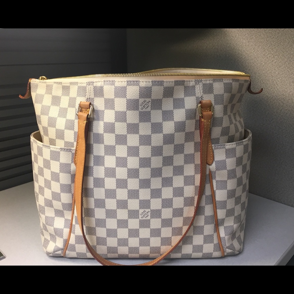 Louis Vuitton Totally MM Damier Azur  w/orignl box