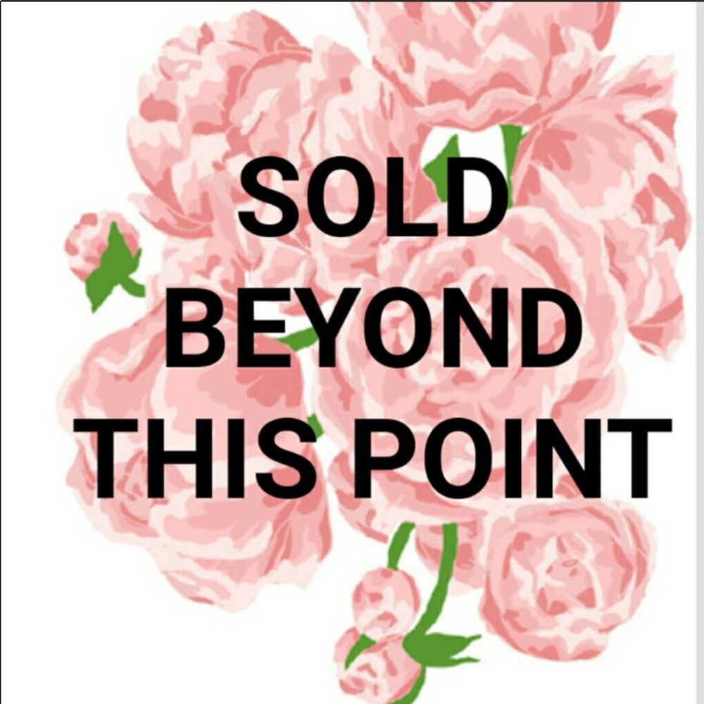 Sold beyond this point☺️