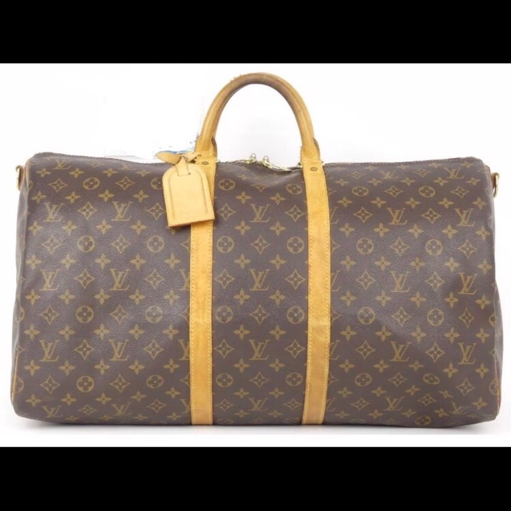 100% Louis Vuitton keepball bandouliere 55