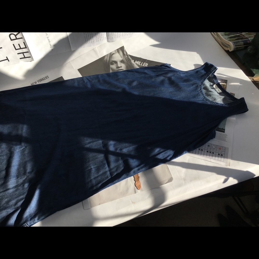 Long Denim dress