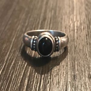 James Avery Beaded Onyx Ring