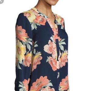 NWT Joie Divtri wildflower silk blouse