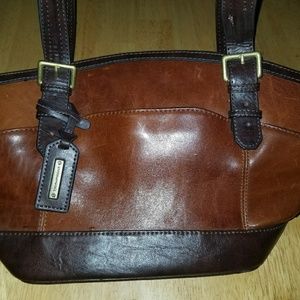 Tignanello leather handbag