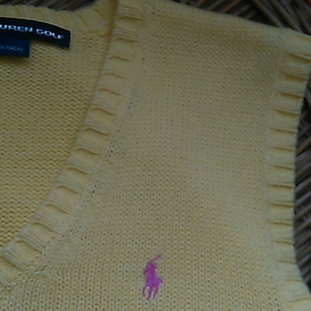 Polo Sweater Vest, Medium, NWOT