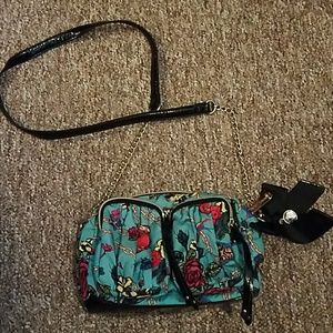 Betsey Johnson shoulder floral purse