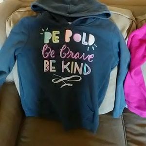 Dark grey hoodie size 10/12 grade school age