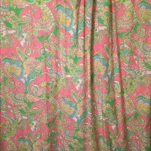 Lilly Pulitzer shower curtain