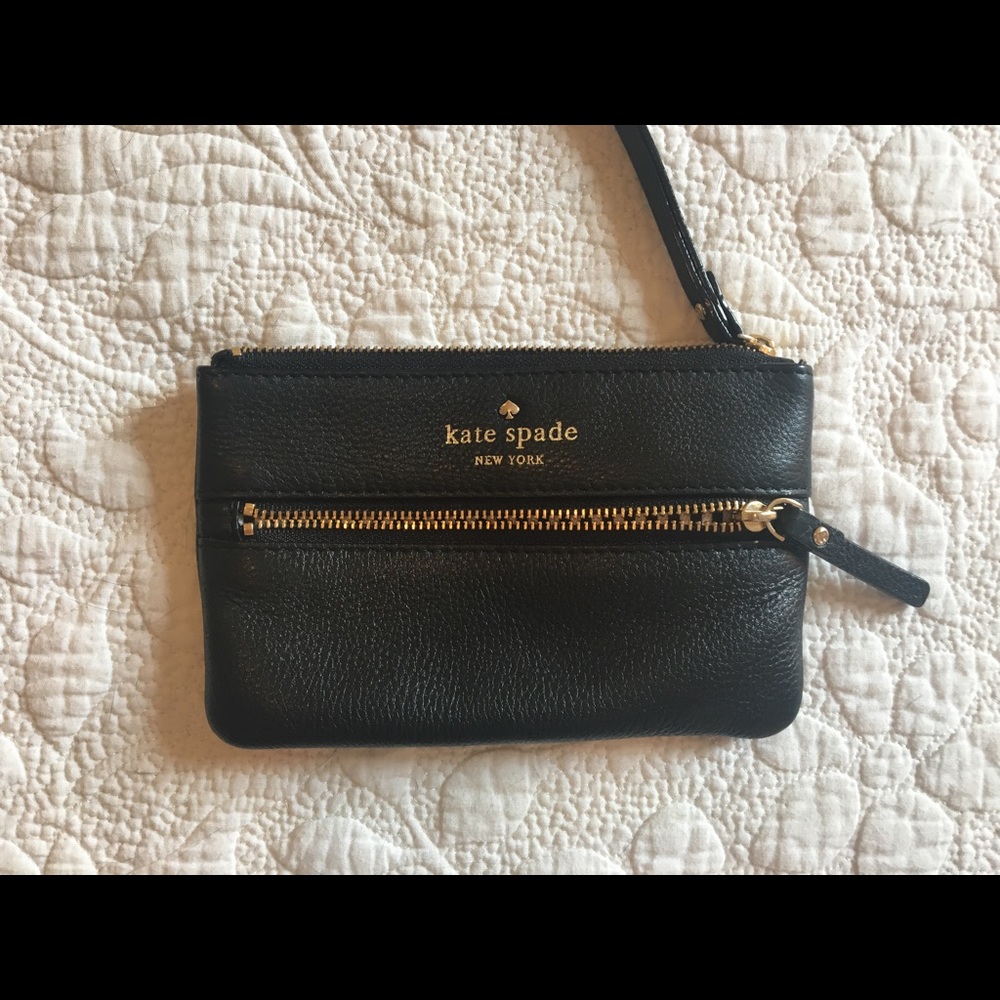 Kate Spade New York Black Wristlet