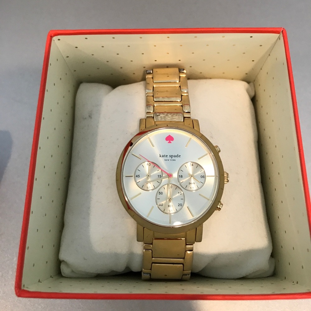 Kate spade gold watch - Picture 1 of 4