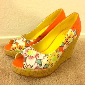 Women's Peep Toe Wedges