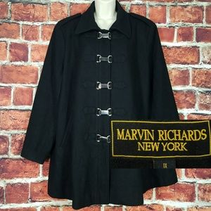Marvin Richards NY Duffle Coat Plus Size 1X
