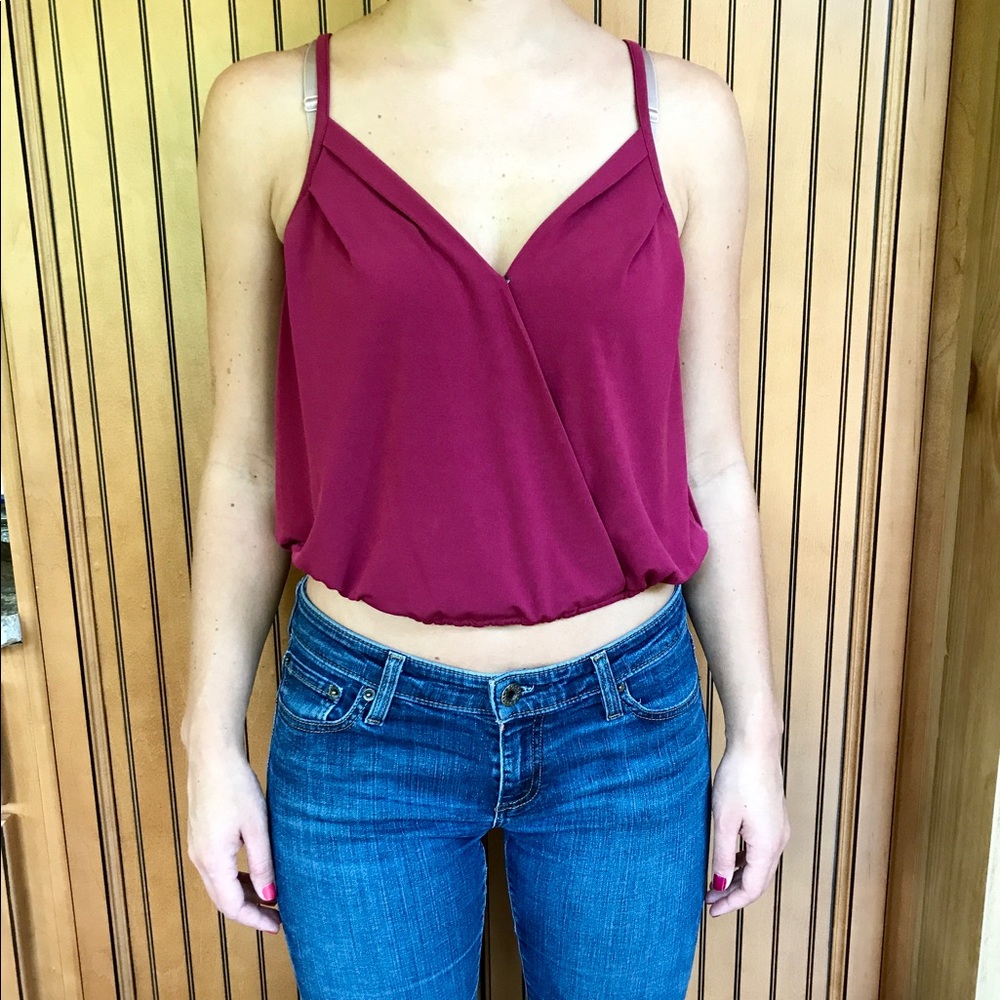 Never worn BCBG crop top