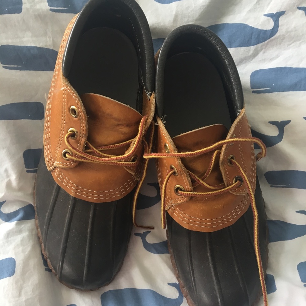 Ll bean low duck boots