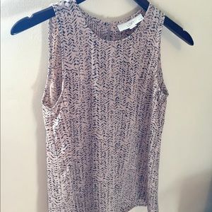 Loft Tribal Print Blouse