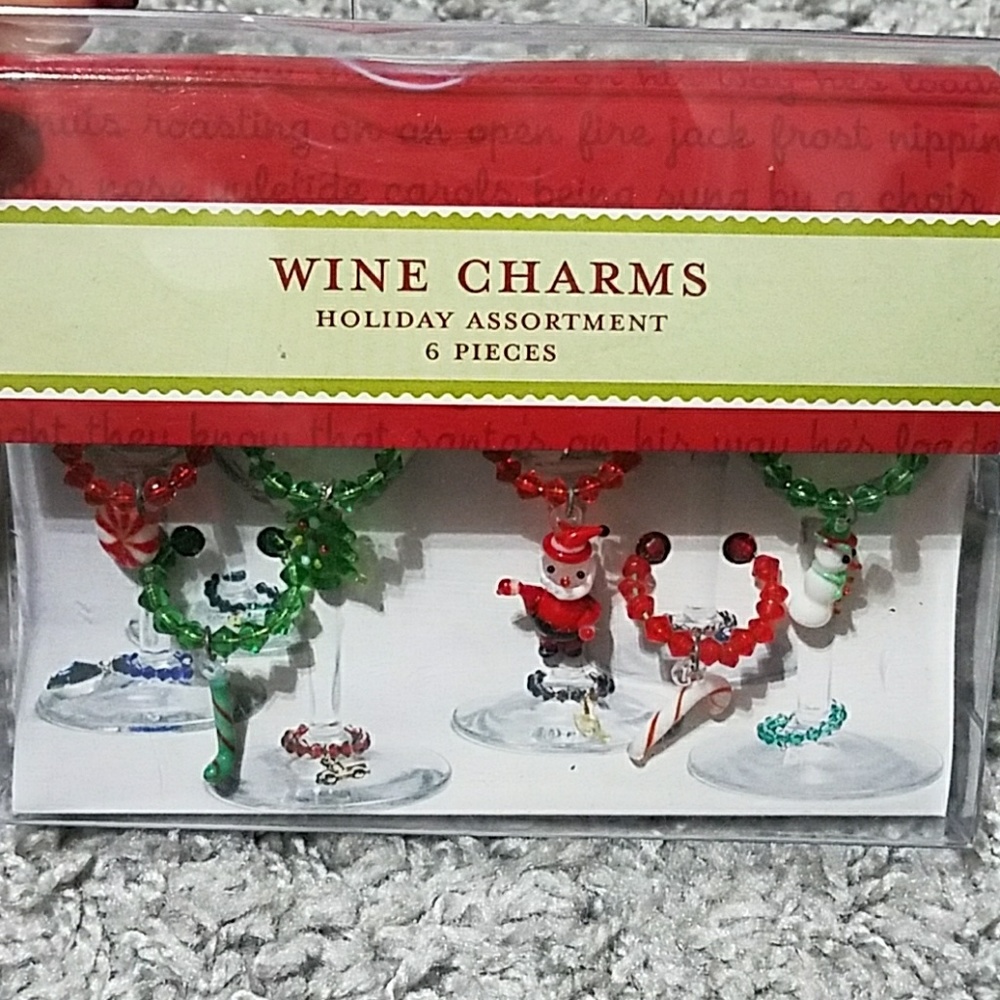 Ⓜ️NEW!!! Wine Cup Charms