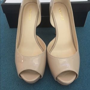 Peep Toe Pumps tan/taupe GCU