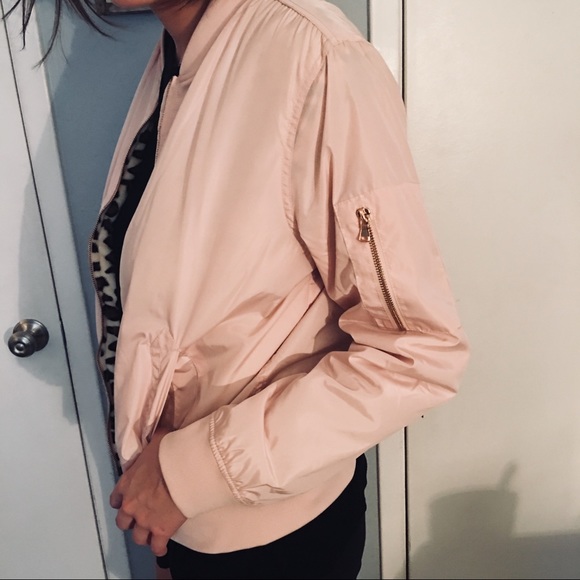 Blush bomber jacket - Picture 2 of 3