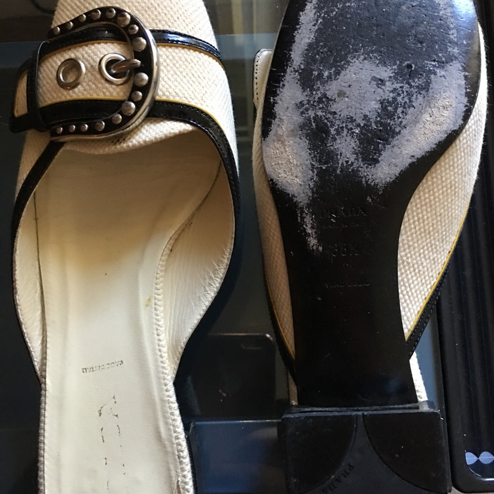 Size 7.5 Prada slip on