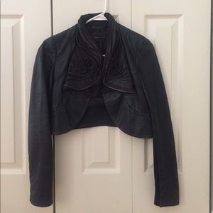 BCBG leather jacket