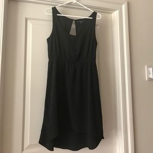 American Eagle high low black dress