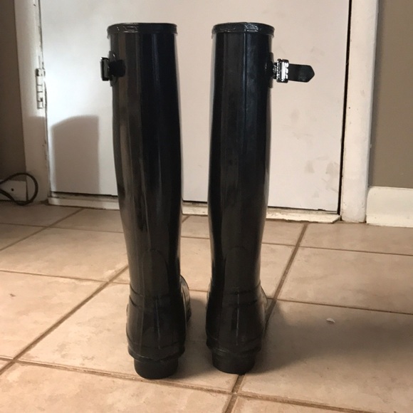 Hunter Original Tall Gloss Rain Boots - Picture 4 of 6