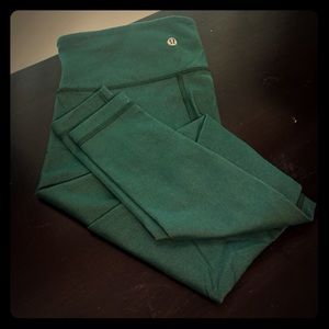Turquoise Lululemon Leggings SZ 4