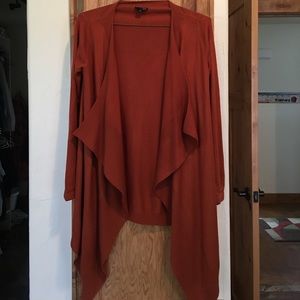 Burnt orange sweater