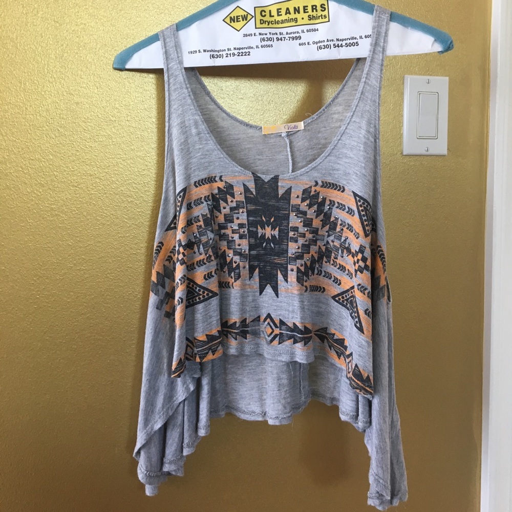 Aztec Crop Top!