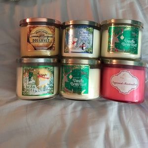 BBW 3 Wick Candles - Selling separate or lot