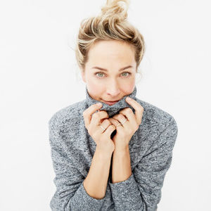 J Crew Relaxed Heather Turtleneck