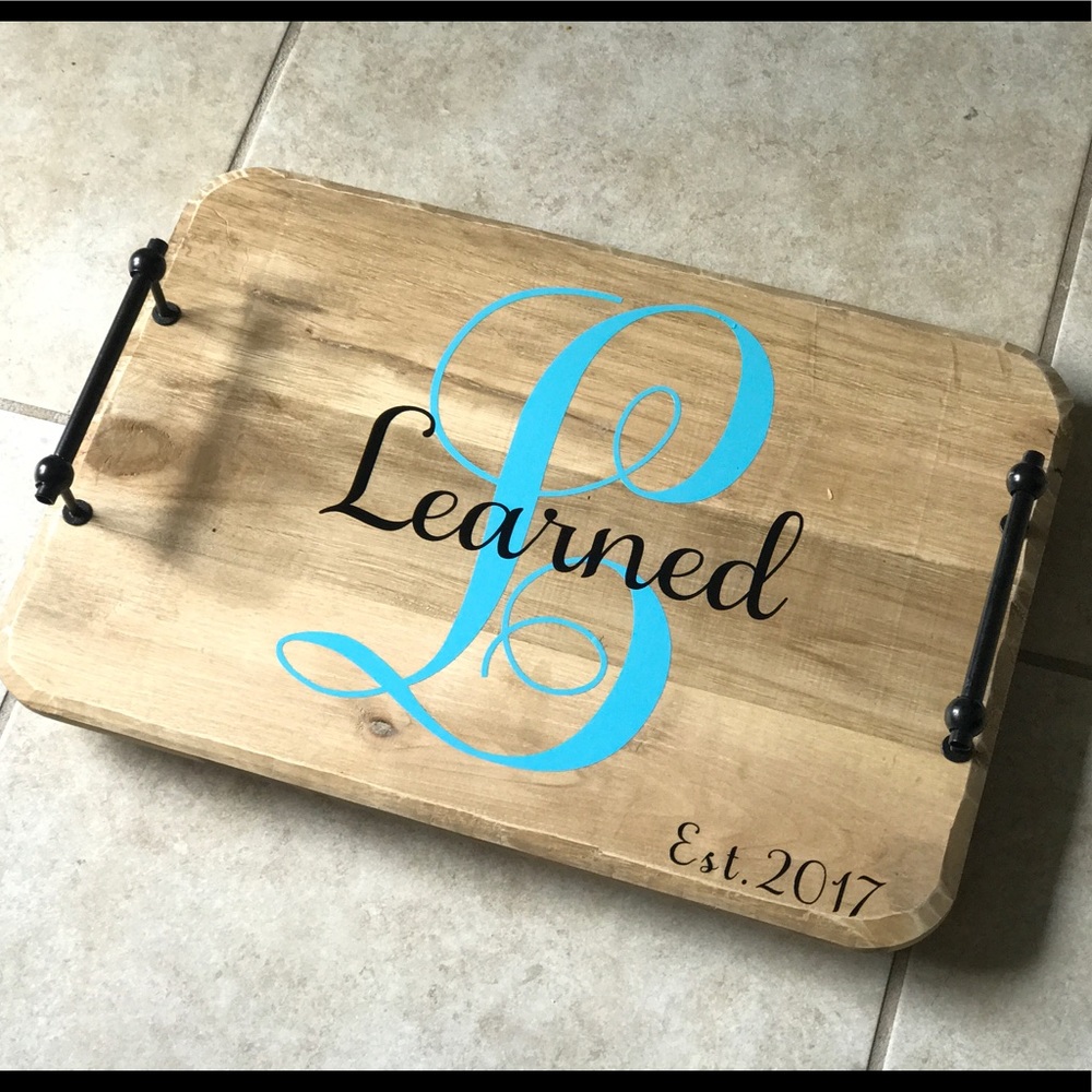 Personalized trays