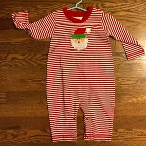 Baby Luigi Christmas outfit